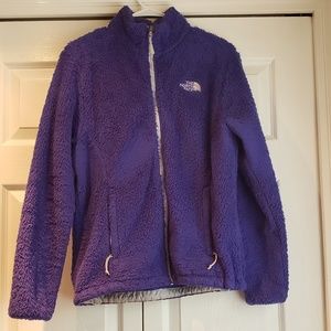 The North Face Osito purple full zip fleece